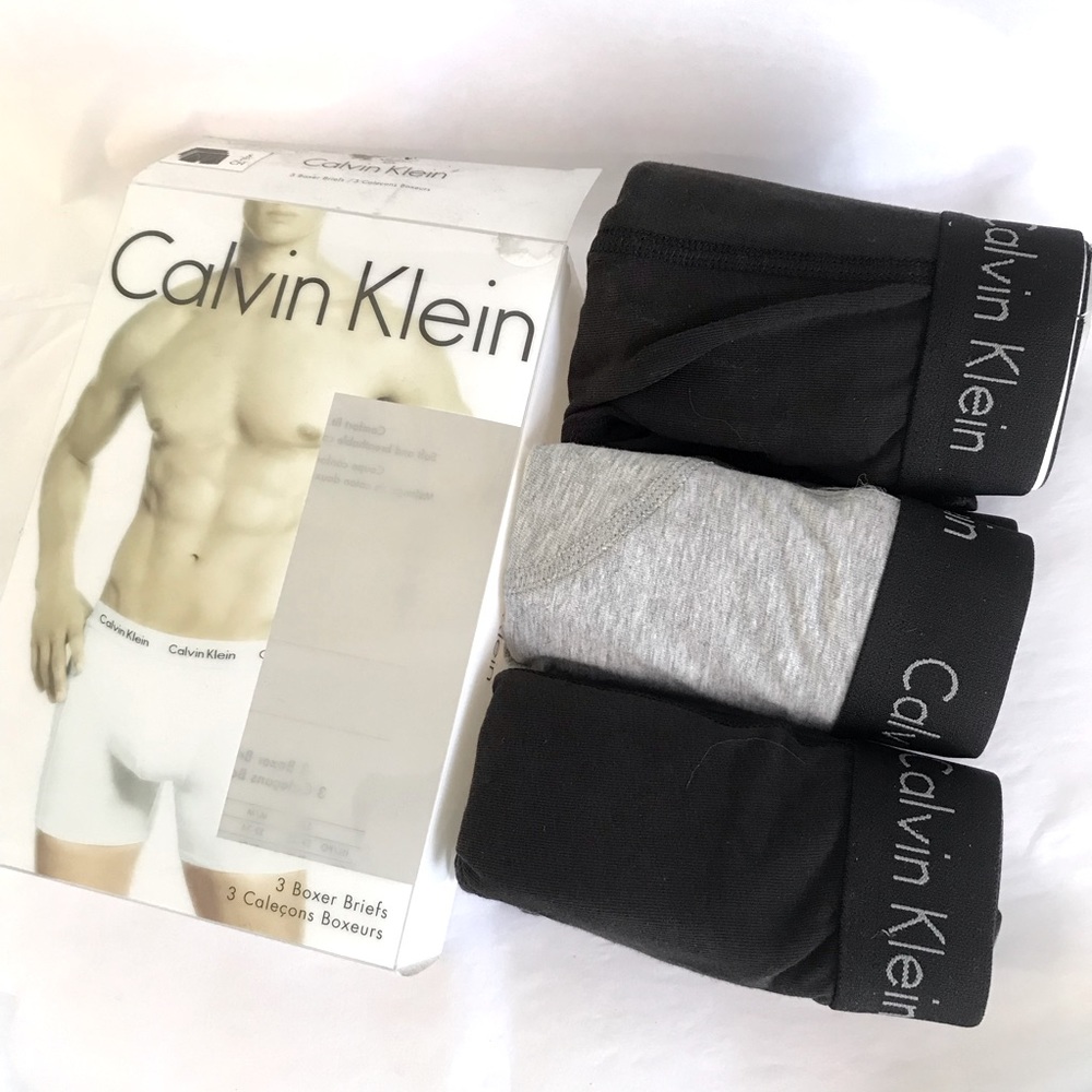 Calvin Klein 3 Boxer Briefs Size:S